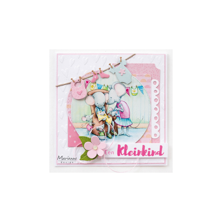 (CR1502)Craftables Clothesline by Marleen