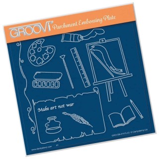 (GRO-OB-41475-03)Groovi Plate A5 Hobbies - Art