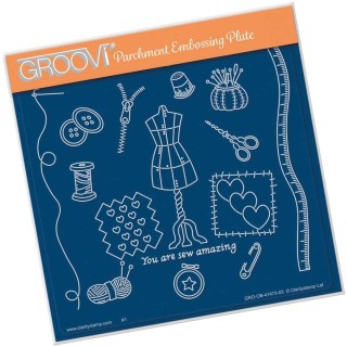 (GRO-OB-41473-03)Groovi Plate A5 Hobbies - Haberdashery