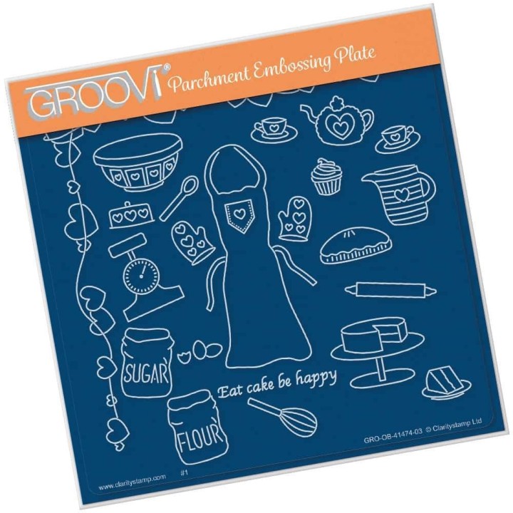 (GRO-OB-41474-03)Groovi Plate A5 Hobbies - Baking
