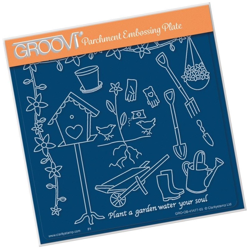 (GRO-OB-41477-03)Groovi Plate A5 Hobbies - Gardening