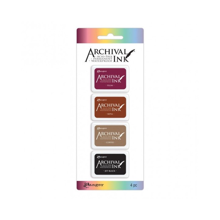 (AIMK57680)Ranger archival mini ink pad kit 2