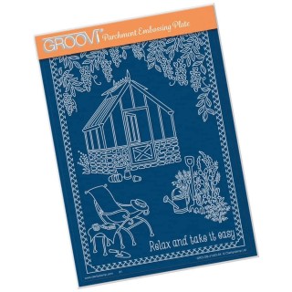 (GRO-OB-41483-04)Groovi Plate A5 Linda Williams' Greenhouse