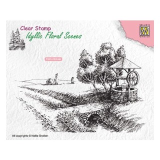 (IFS021)Nellie`s Choice Clearstamp - Well