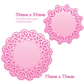 (CO723222)CC Doily Die set Ivey