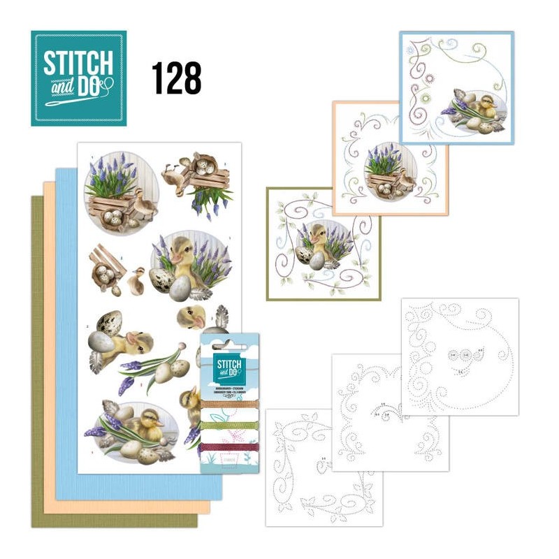(STDO128)Stitch and Do 128 - Amy Design - Botanical Spring