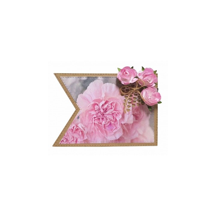 (6002/1445)Cutting dies dashed banner
