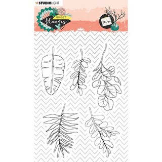 (STAMPSFL439)Studio light Stamp Sweet Flowers nr.439