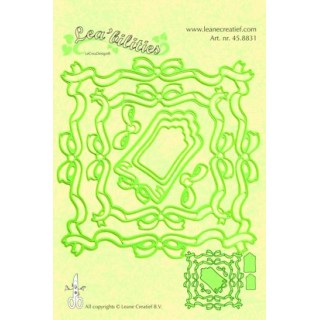 (45.8831)Lea'bilitie mal frame square ribbons