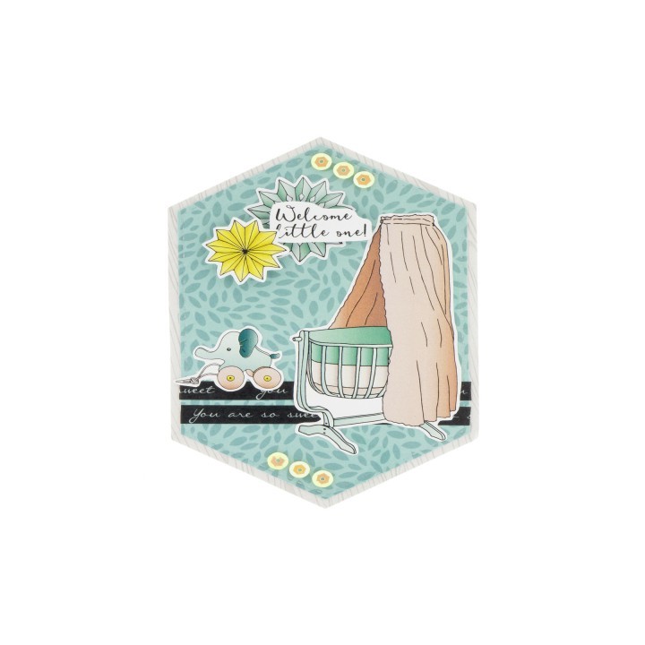 (STENCILSFL249)Studio Light dies Sweet Flowers nr.249