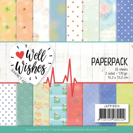 (JAPP10014)Paperpack - Jeanine's Art - Well Wishes