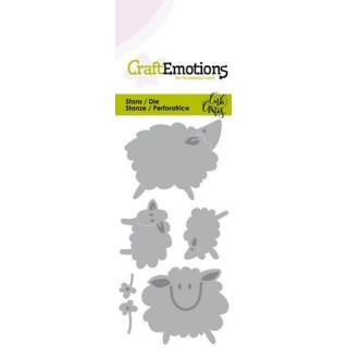 (115633/0264)CraftEmotions Die - Sheep