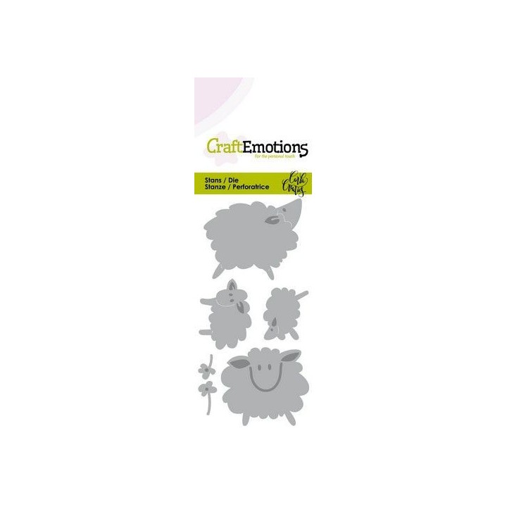 (115633/0264)CraftEmotions Die - Sheep