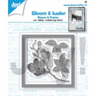 (6002/1451)Cutting embossing debossing dies flower & frame
