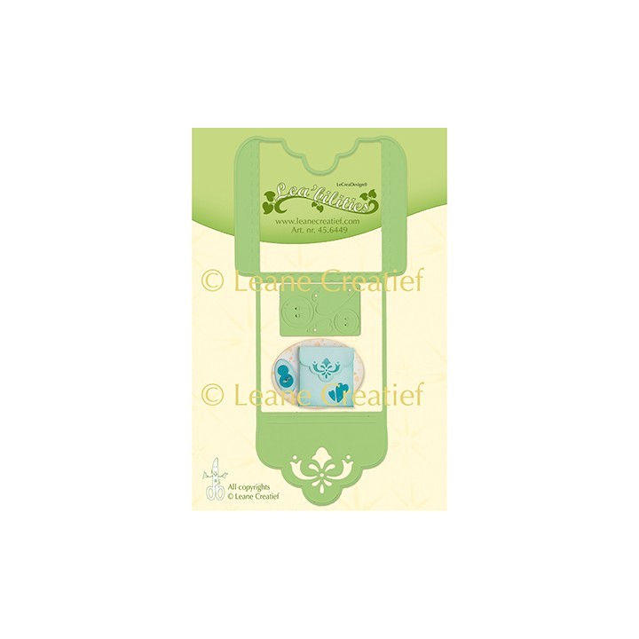 (45.6449)Lea'bilitie Cutting die Pocket little bag / box