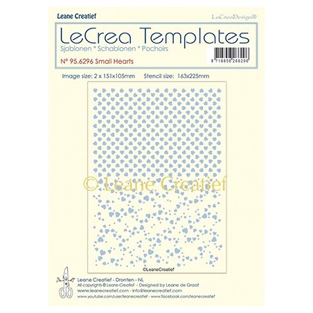 (95.6296)LeCrea Templates Small hearts