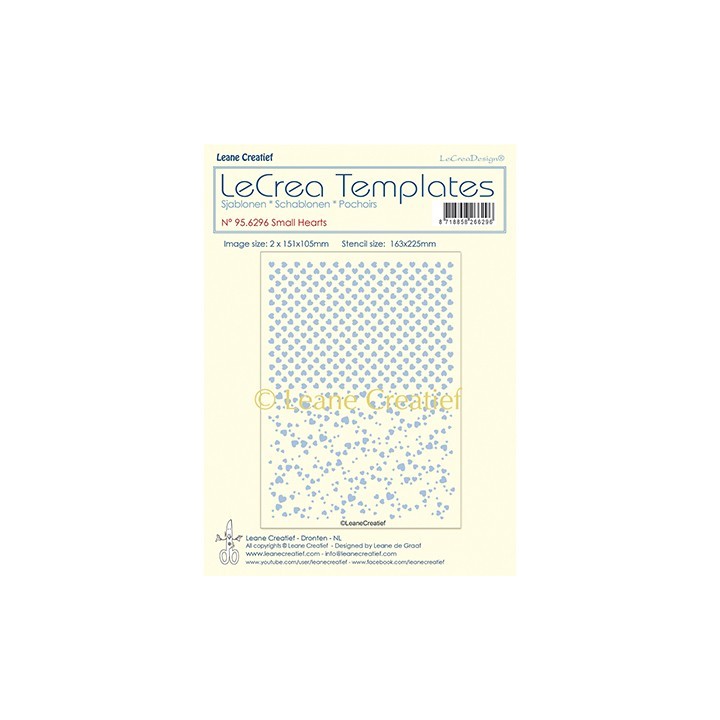 (95.6296)LeCrea Templates Small hearts