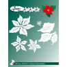 (BLD1221)By Lene Cutting & Embossing Dies Large Poinsettia