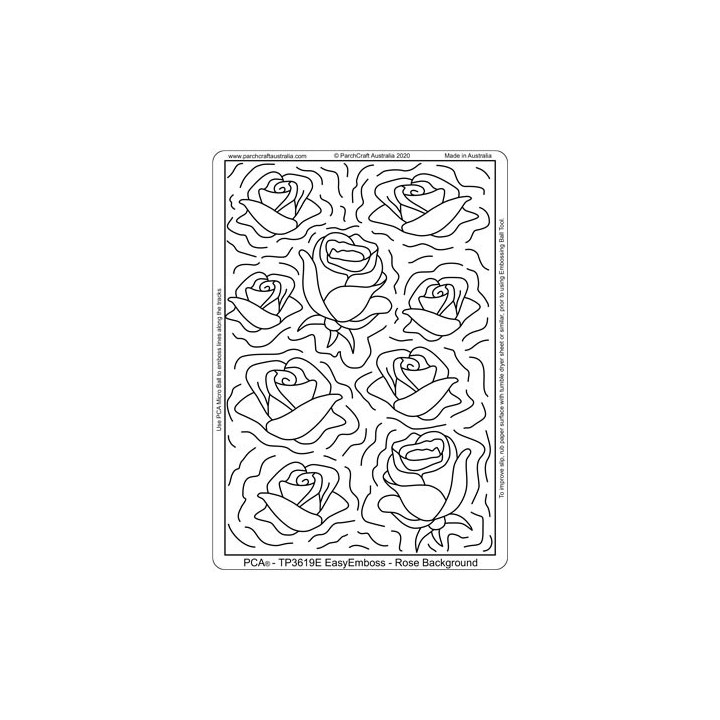 (PCA-DU3619E)PCA® Double Up Rose Background