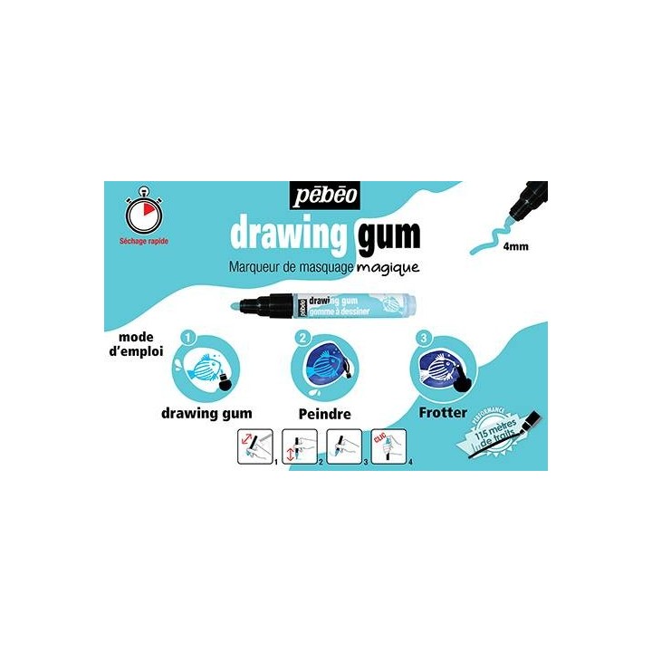 (033101)Pebeo Drawing Gum Marker 0.7mm