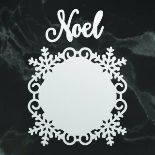 (CO726906)Couture Creations Noel Frame Mini Dies