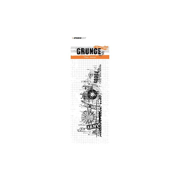 (STAMPSL342)Studio light Stamp Grunge Collection nr.342
