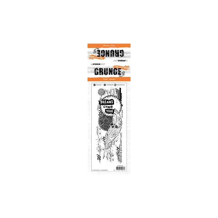 (STAMPSL356)Studio light Stamp Grunge Collection 2.0, nr.356