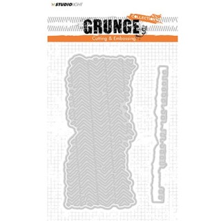 (STENCILSL174)Studio Light Cutting and Embossing Die, Grunge Collection 2.0, nr.174
