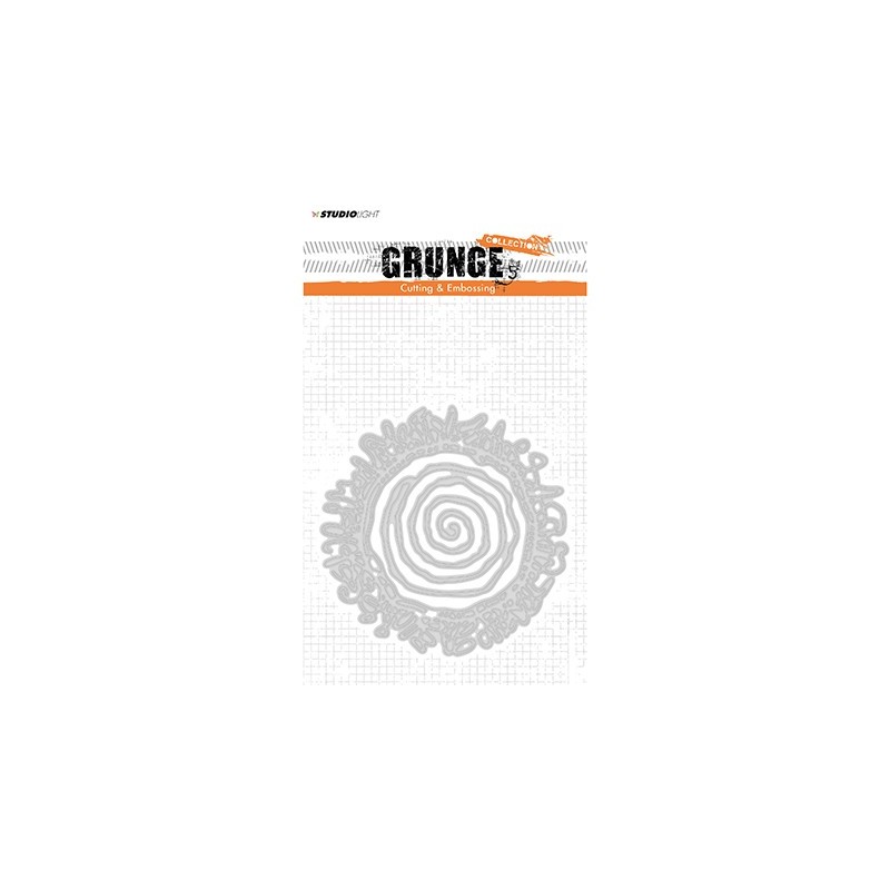 (STENCILSL176)Studio Light Cutting and Embossing Die, Grunge Collection 2.0, nr.176