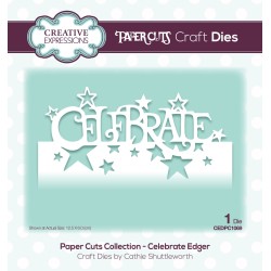 (CEDPC1069)Craft Dies - Paper cuts celebrate edger