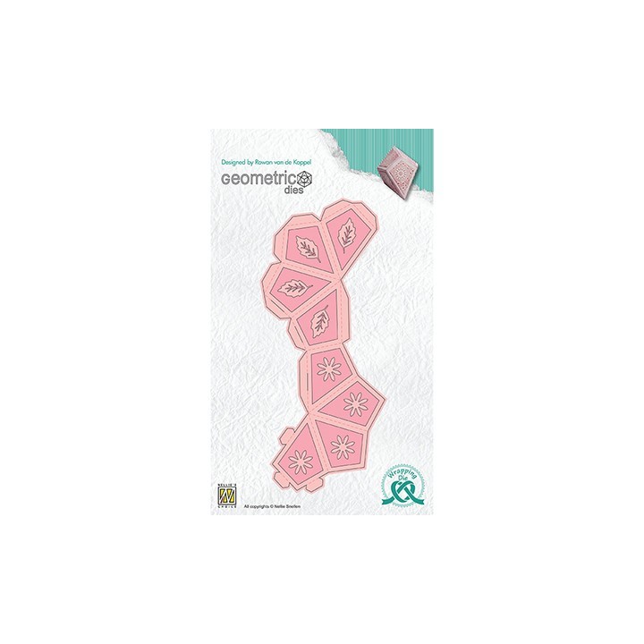 (WPD007)Nellie`s Choice Wrapping Dies Giftbox-7 Diamond