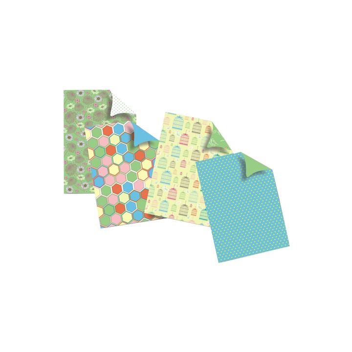 Pergamano Papier dessin collection Jardin d'été (62597)