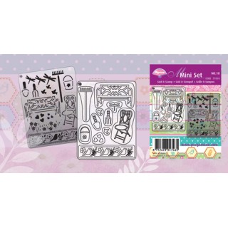 Pergamano Mini set grille & tampon 10 (71010)