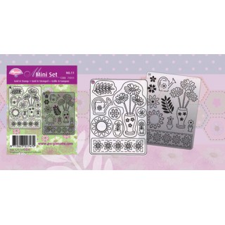 Pergamano Mini set Grid & Stempel 11 (71011)