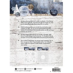 (EMBSA01)Studio Light Cutting and Embossing Die Cut , Snowy Afternoon nr.01