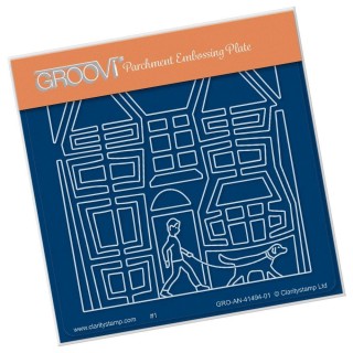 (GRO-AN-41494-01)Groovi® Baby plate A6 MY BEST FRIEND
