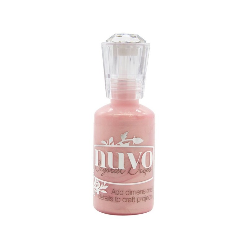 (1806N)Tonic Studios Nuvo crystal drops 30ml shimmering rose