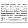 (PCA-TP3978EW)EMBOSSING French Romance Words CURSIVE