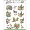 (SB10437)3D Pushout - Amy Design - Botanical Spring - Best Friends