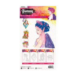 (STAMPFC440)Studio Light Clearstamp A5 Fantasy collection 2.0 nr.440
