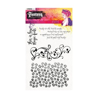 (STAMPFC445)Studio Light Clearstamp A5 Fantasy collection 2.0 nr.445