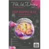 (PI057)Pink Ink Designs Clear stamp Hip Hippo-Ray