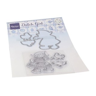 (HT1652)Clear stamp Hetty's Dutch girl
