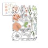 (PD8057)Polkadoodles Spring Rose Clear Stamps