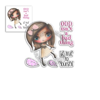 (PD8062)Polkadoodles Be True to Yourself January Clear Stamps