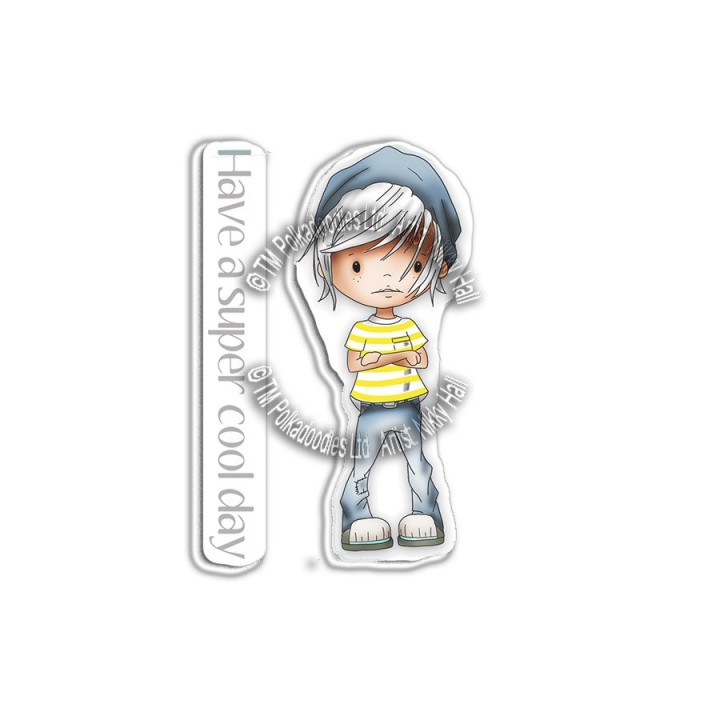 (PD7856)Polkadoodles Little Dudes Cool Clear Stamps