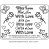 EMBOSSING EasyEmboss 'With Love' Outlines - BOLD