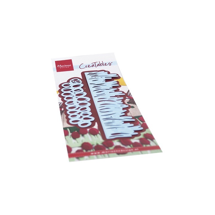 (LR0653)Creatables Tulip border