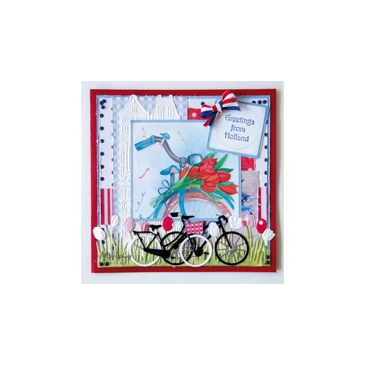 (LR0653)Creatables Tulip border