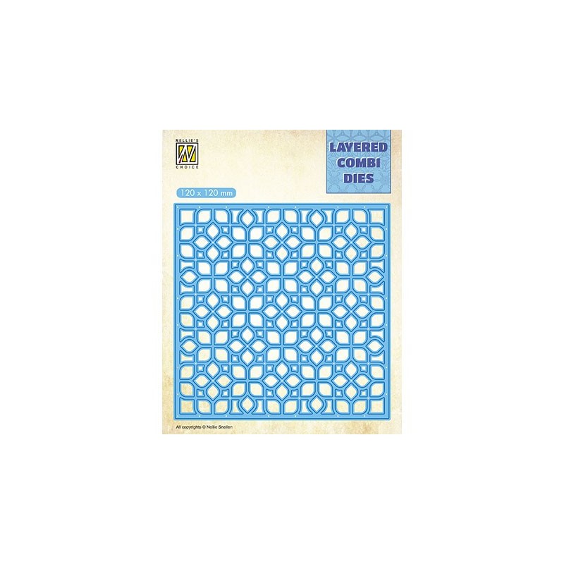 (LCDF001A)Nellie's Layered Combi Dies Flower Layer A (LCDF001A)Nellie's Layered Combi Dies Flower Layer A